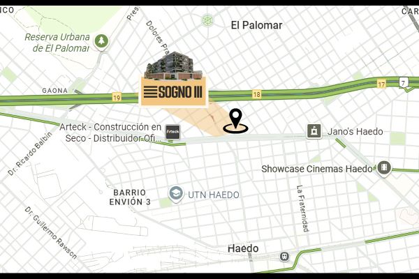 mapa ubicacion SOGNO III